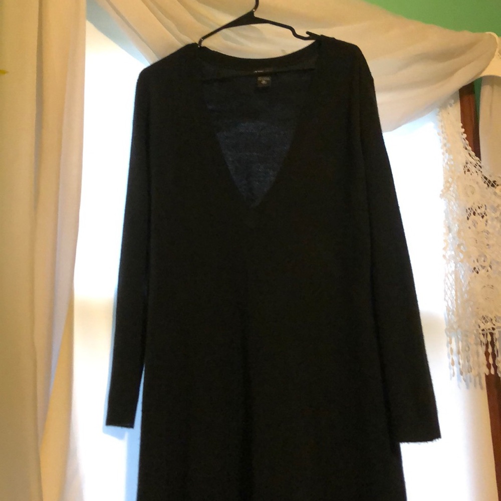 New York and Company Black Sweater dress
